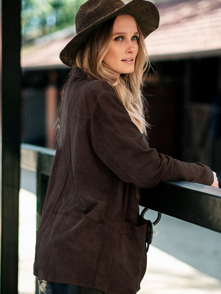 Chaqueta Mañio Chocolate