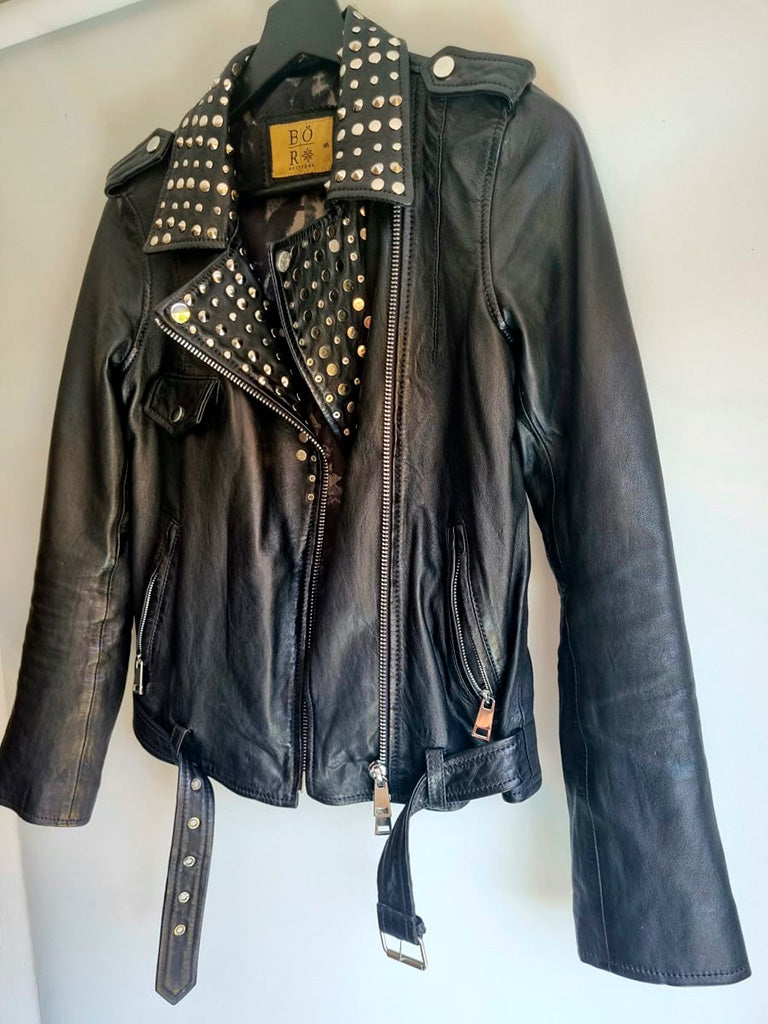 Ropa de cuero - BIKER ALBA TACHAS (4)