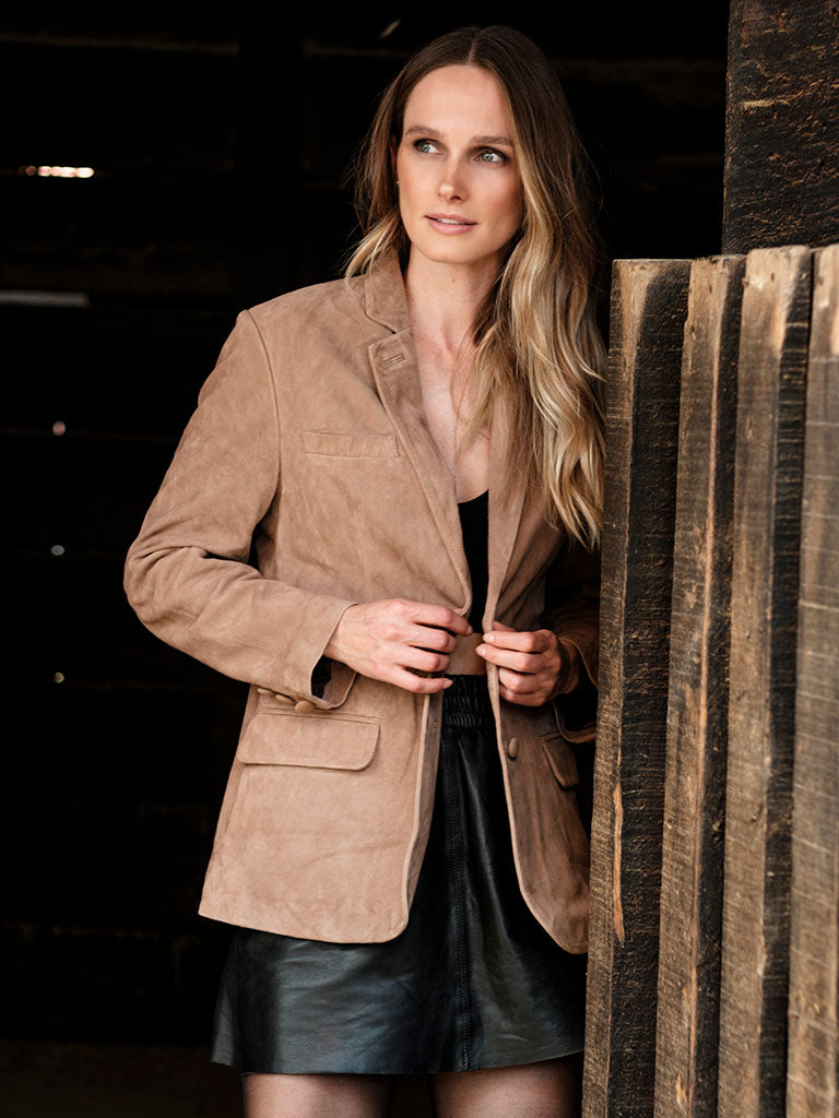 Blazer Gamuza