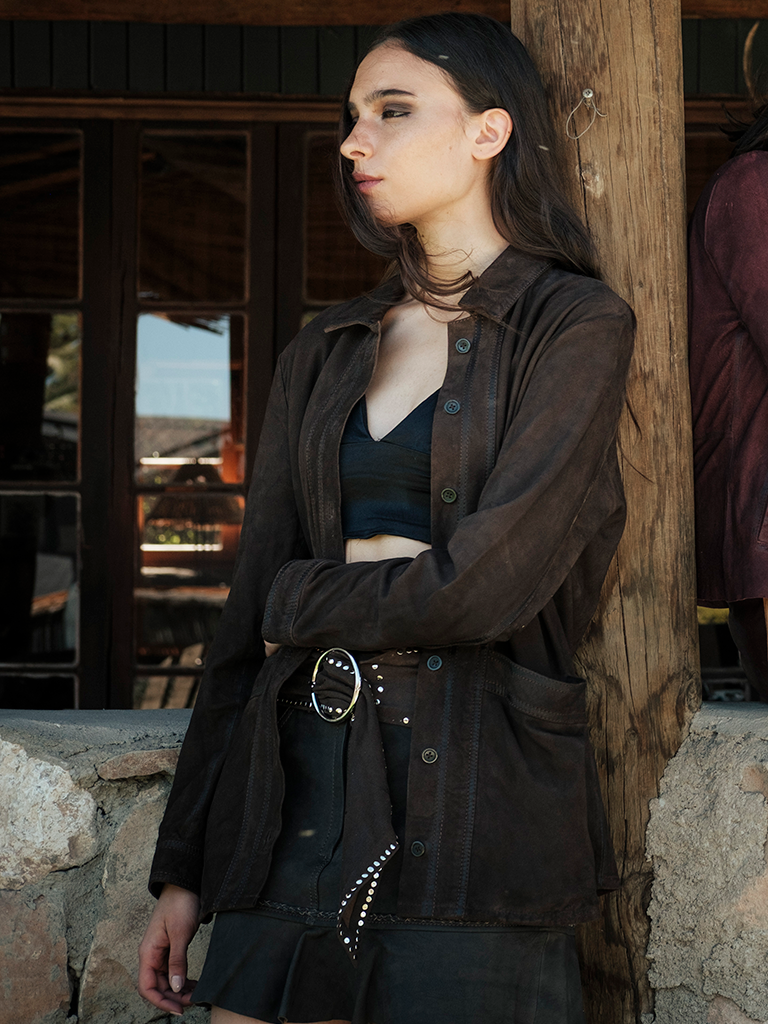 Chaqueta Mañio Chocolate