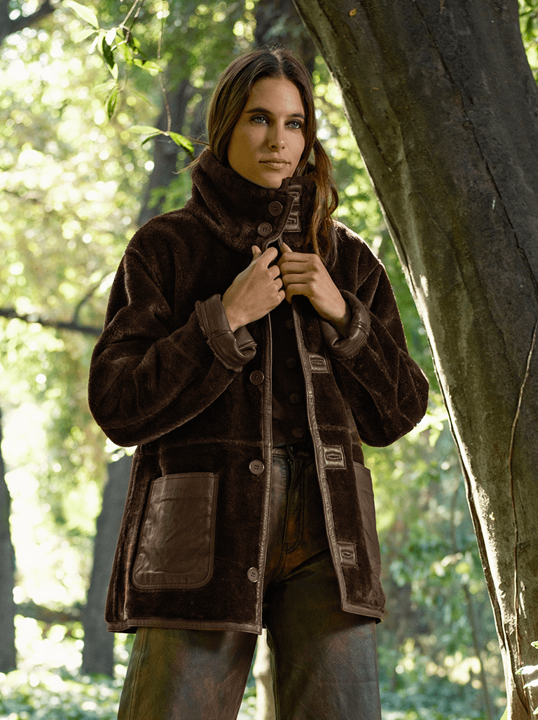 Abrigo Reversible Nomad Cafe - Bor spa