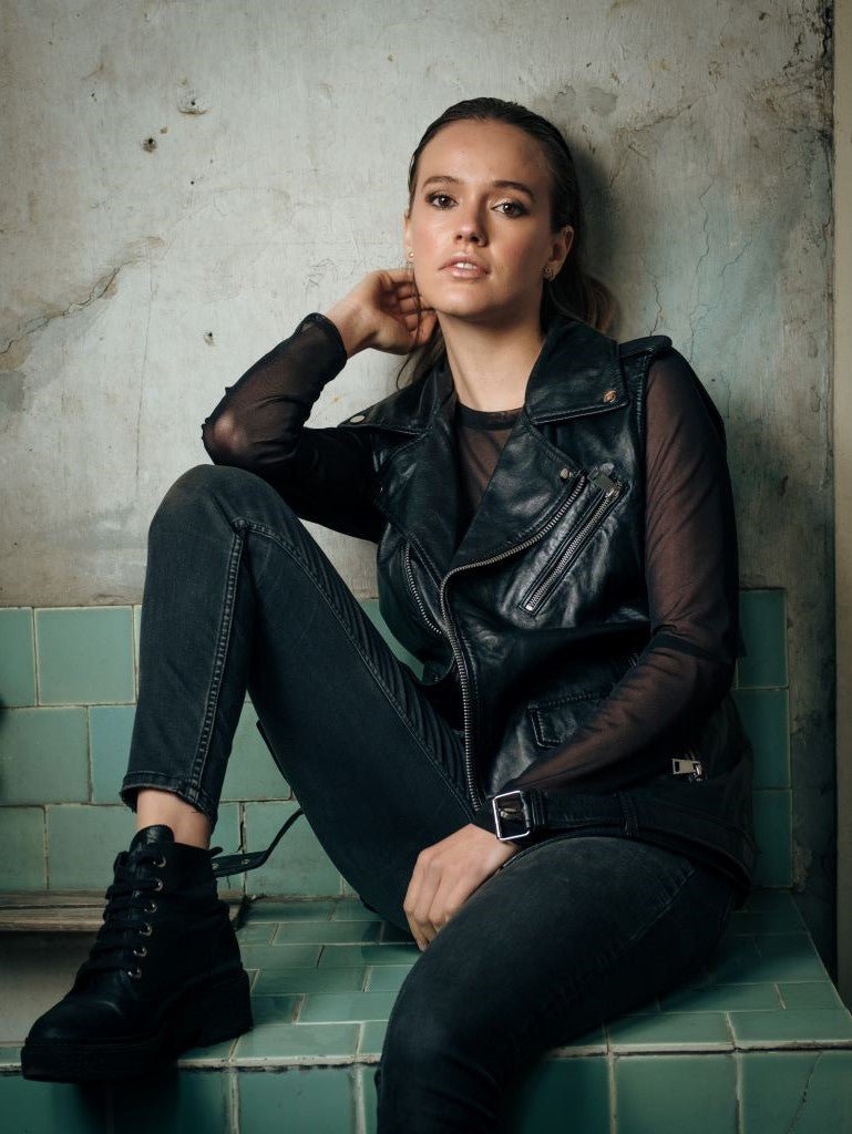 Biker Vest Greta - Bor spa