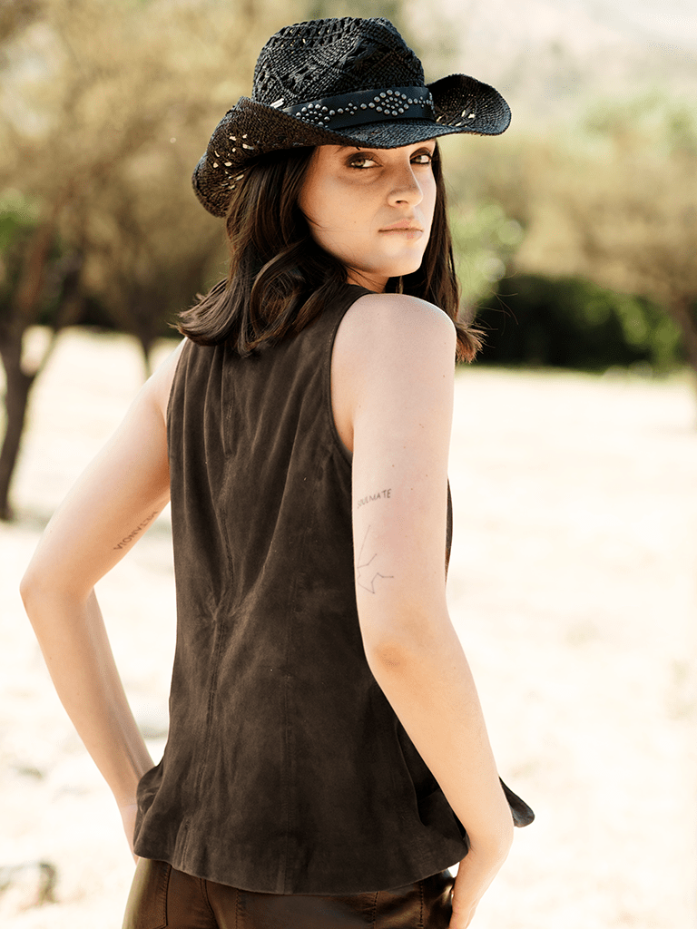 Bolero De Cuero Jasper Cafe - Bor spa