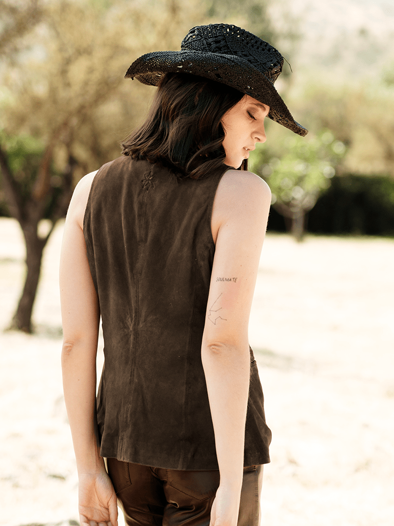 Bolero De Cuero Jasper Cafe - Bor spa