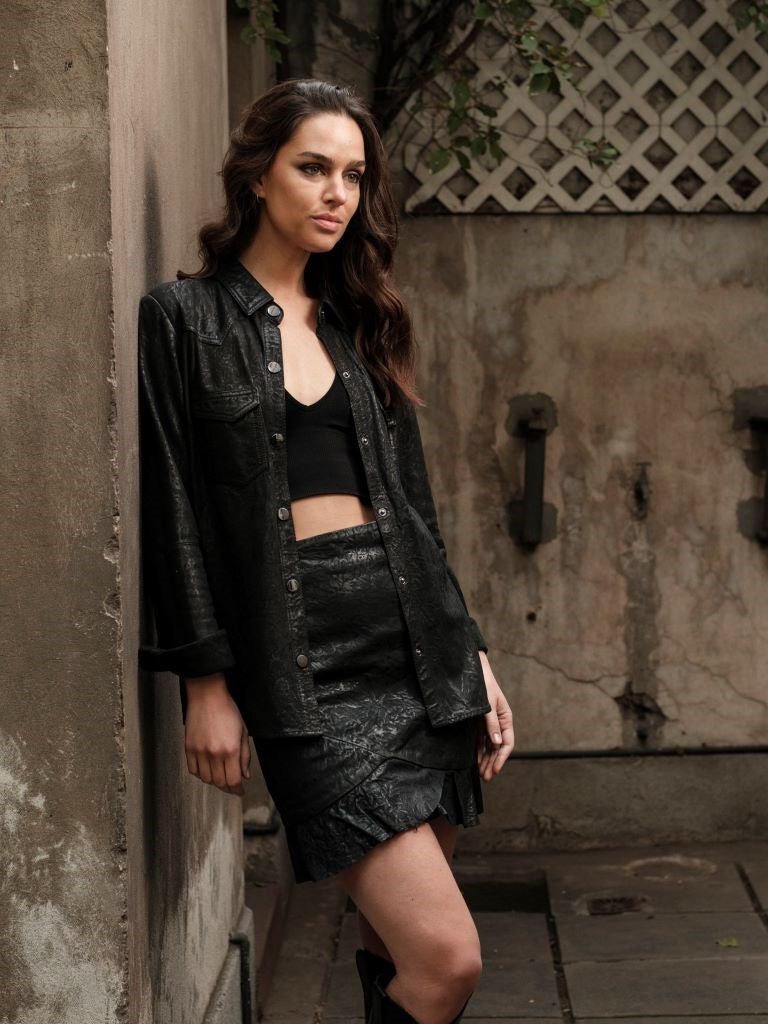 Camisa Coral Black - Bor spa