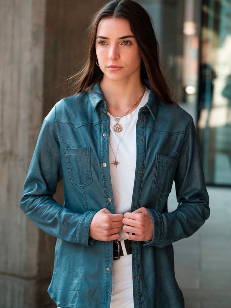 Camisa cuero Dalia - Bor spa