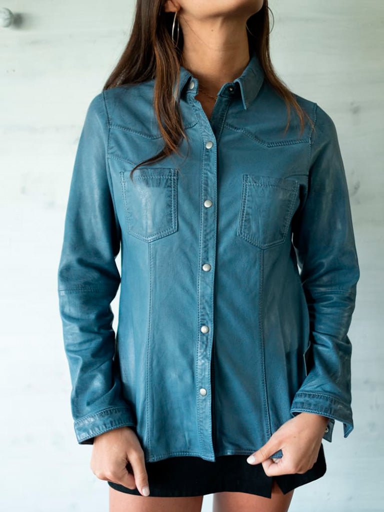 Camisa cuero Dalia - Bor spa