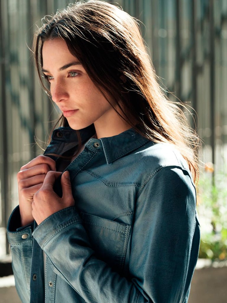 Camisa cuero Dalia - Bor spa