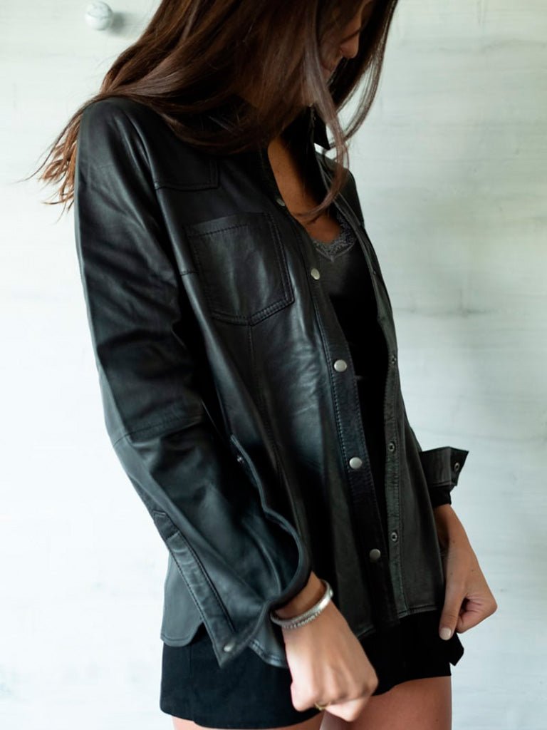 Camisa cuero Petra - Bor spa