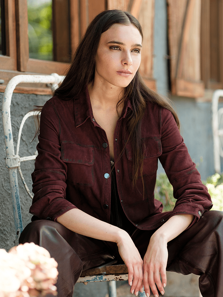 Camisa Gamuza Cipres Unisex Copia en cuero premium — BOR Boutique