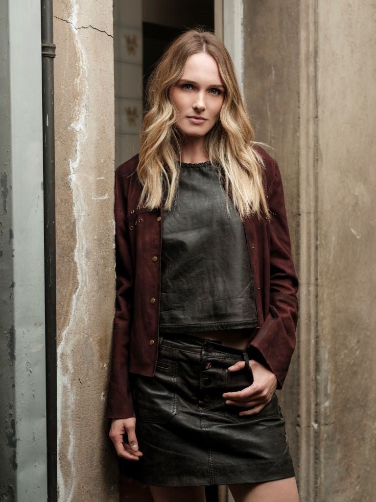 Camisa Gamuza Western - Bor spa