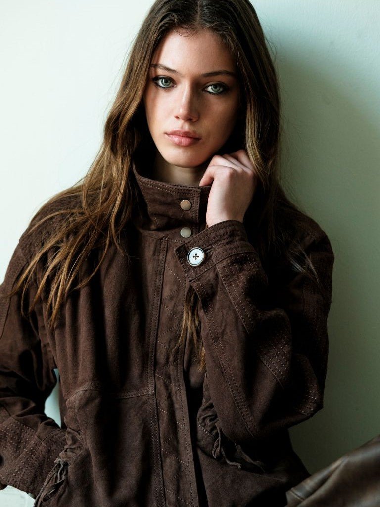Chaqueta Gamuza Stone Chocolate - Bor spa