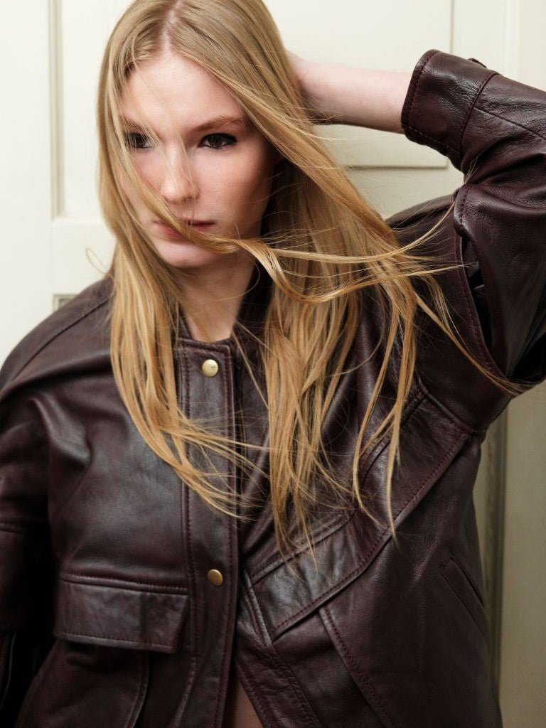 Chaqueta Holly Burdeo - Bor spa