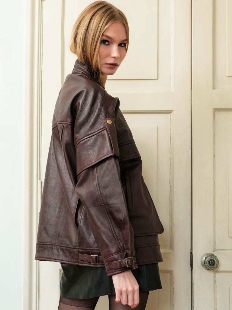 Chaqueta Holly Burdeo - Bor spa