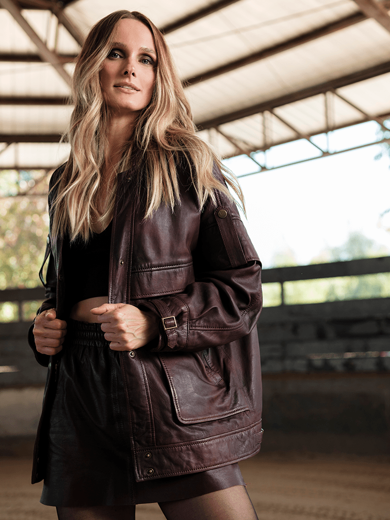 Chaqueta Holly Burdeo - Bor spa