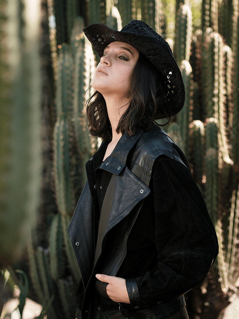 Chaqueta Ivy Copia en cuero premium — BOR Boutique