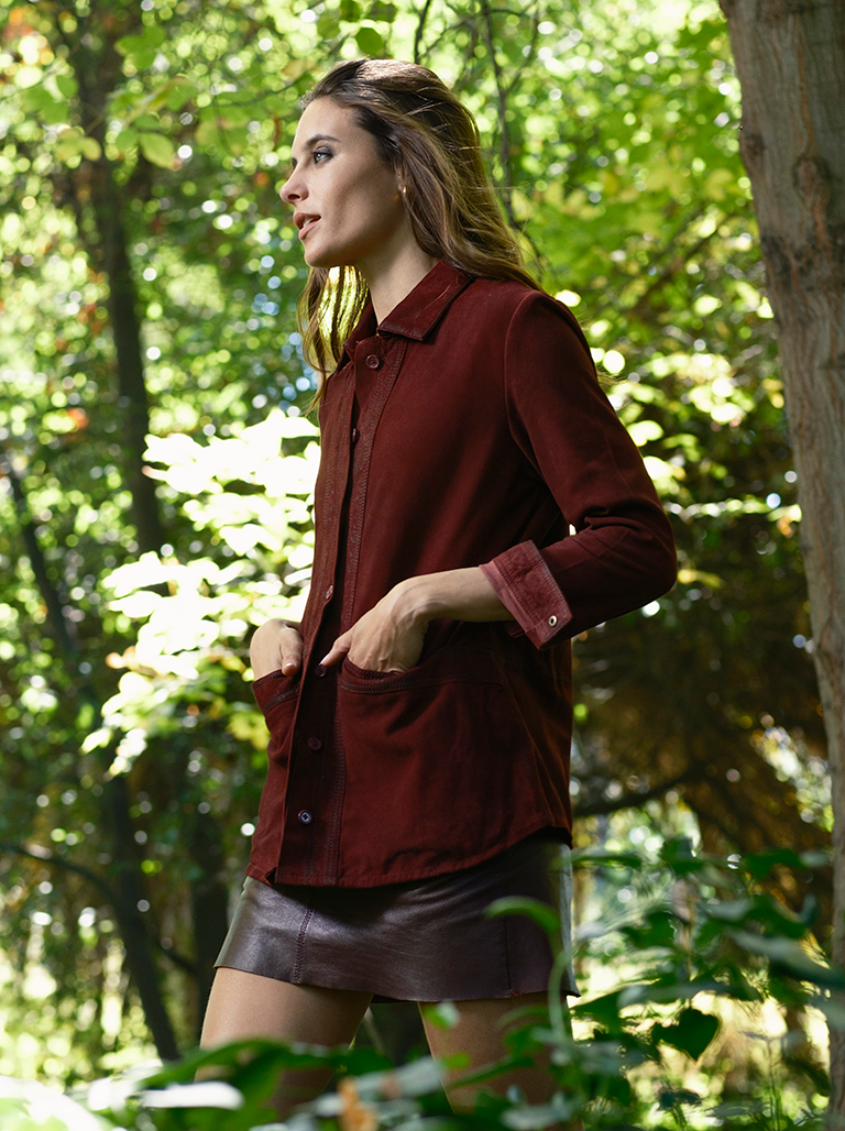 Chaqueta Mañio Burdeo - Bor spa