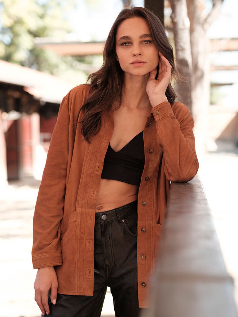 Chaqueta Mañio Camel - Bor spa