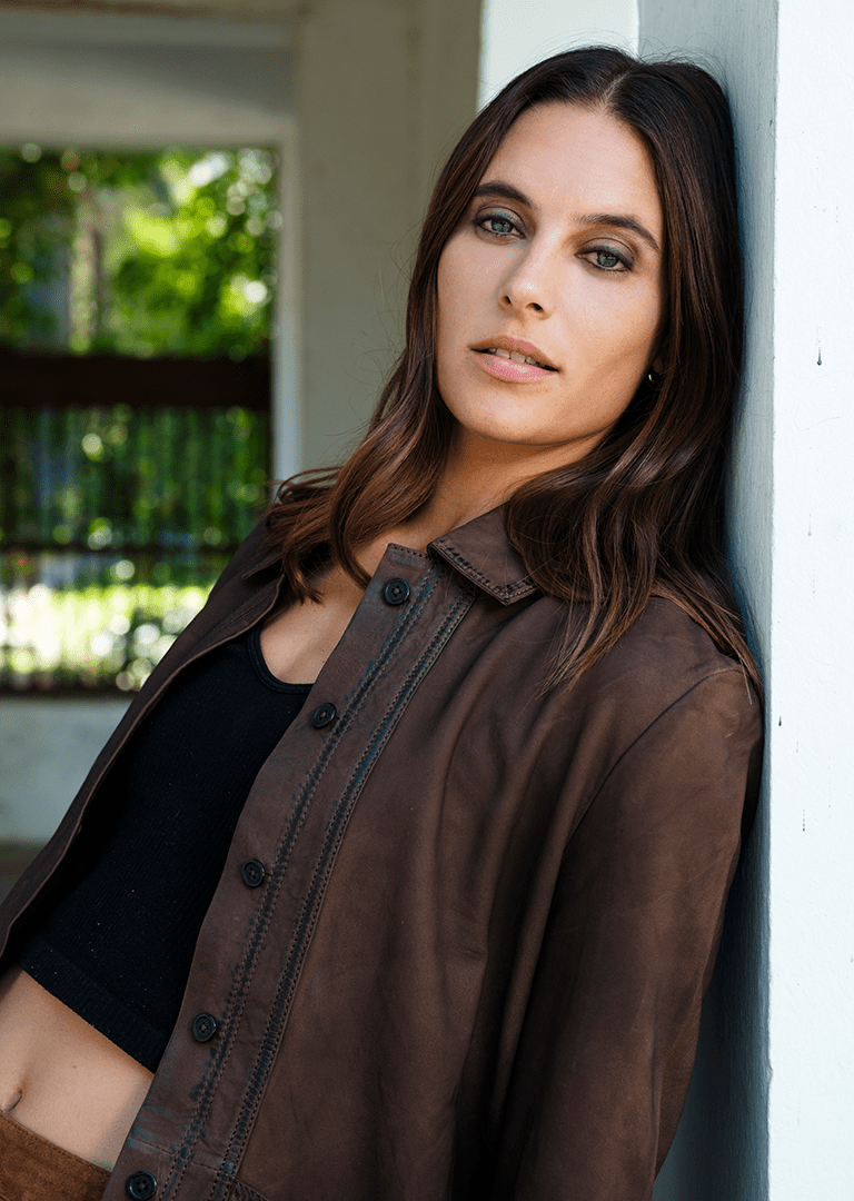 Chaqueta Mañio Nobuck Color Chocolate - Bor spa