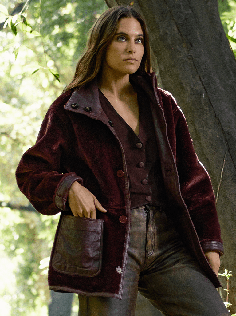 PREVENTA Abrigo Reversible Nomad Burdeo - Bor spa