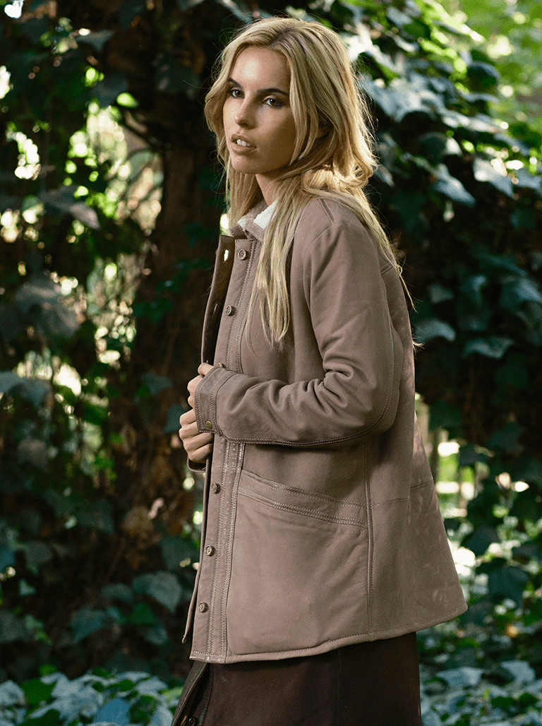 PREVENTA Chaqueta Mañio Chiporro Color Taupe - Bor spa