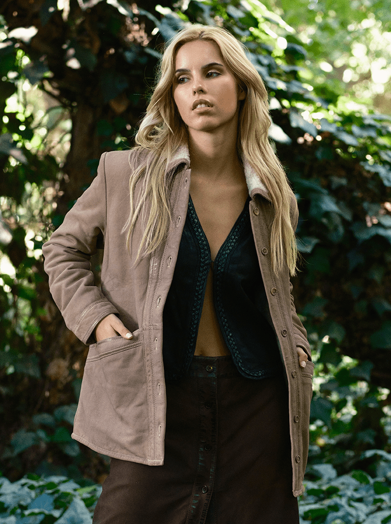 PREVENTA Chaqueta Mañio Chiporro Color Taupe - Bor spa