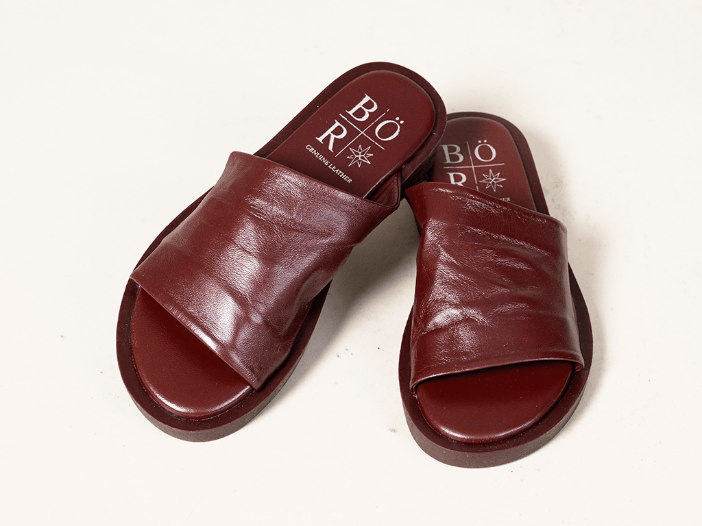 Sandalia Caliza de Colores  en cuero premium — BOR Boutique