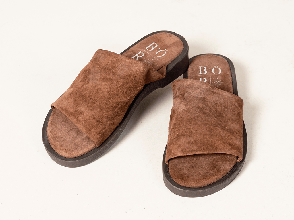 Sandalia de cuero Caliza Colores en cuero premium — BOR Boutique