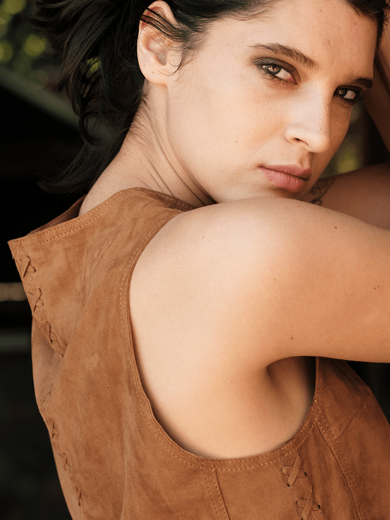 Top Cuero Sabina Sedona Camel - Bor spa