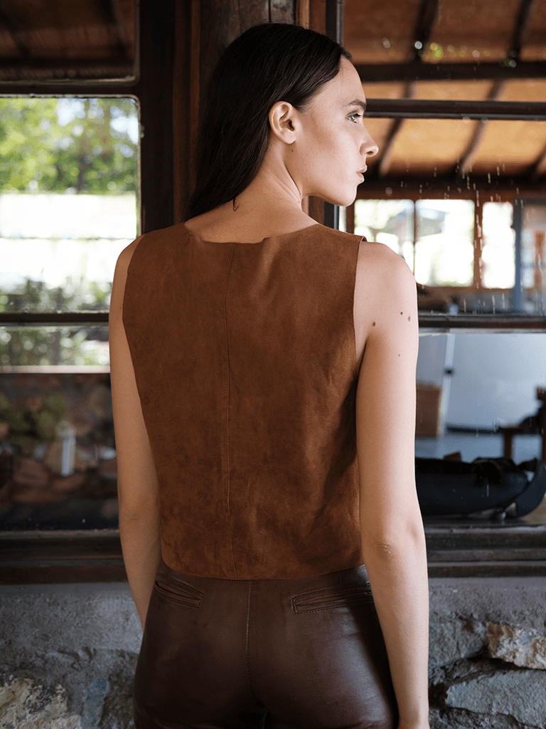 Top Gamuza Sand Camel - Bor spa